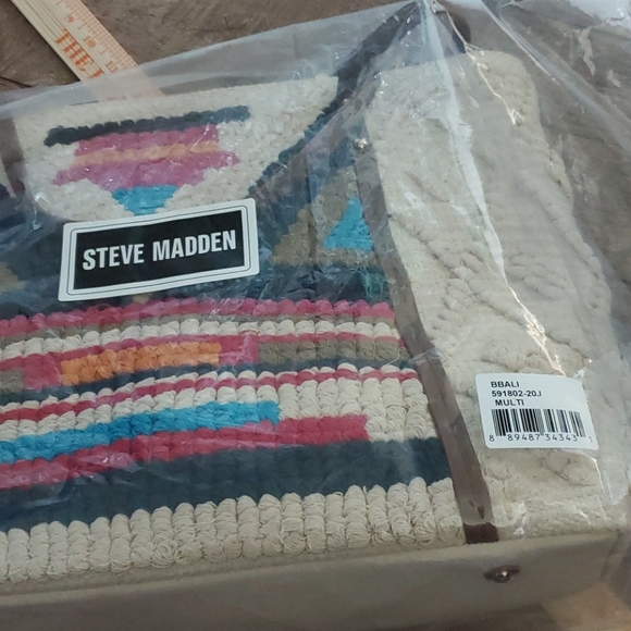 Steve Madden Beige/Multi Bali Tote - Picture 12 of 12